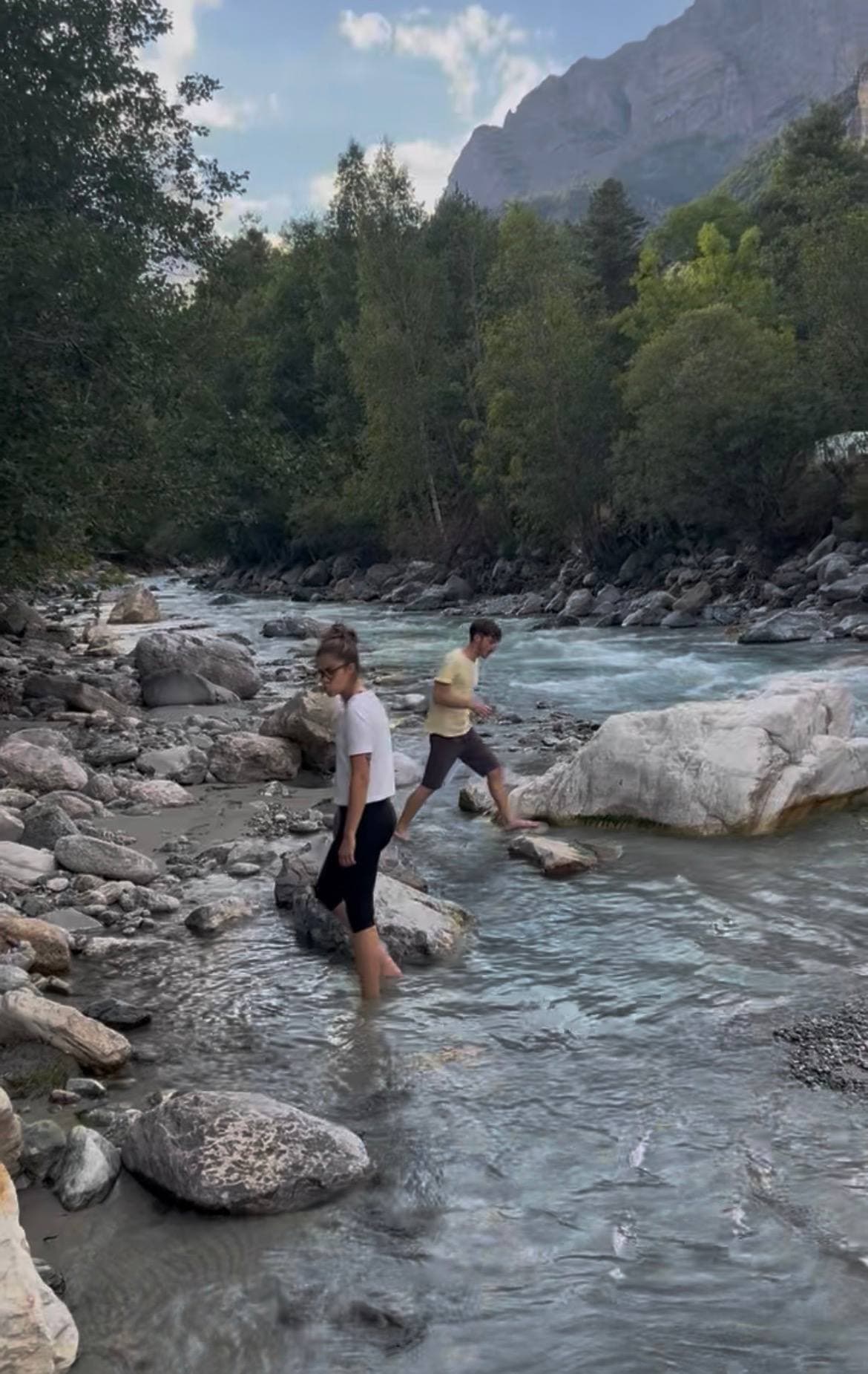 Momento di pratica in natura