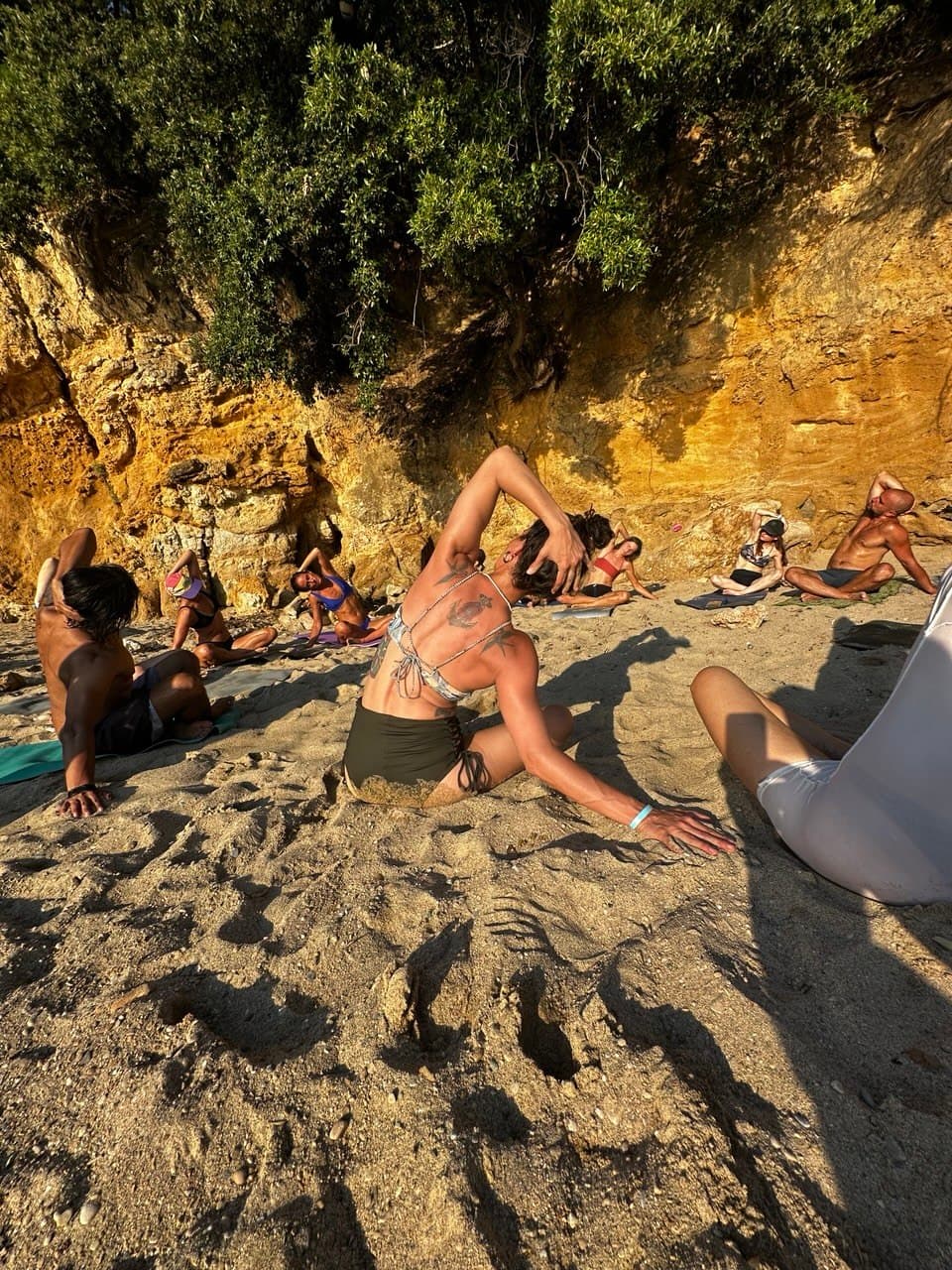 Momento di pratica in natura