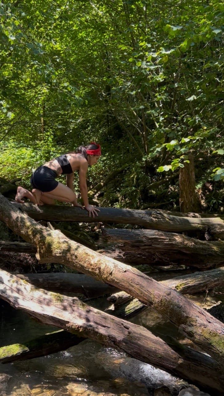 Momento di pratica in natura
